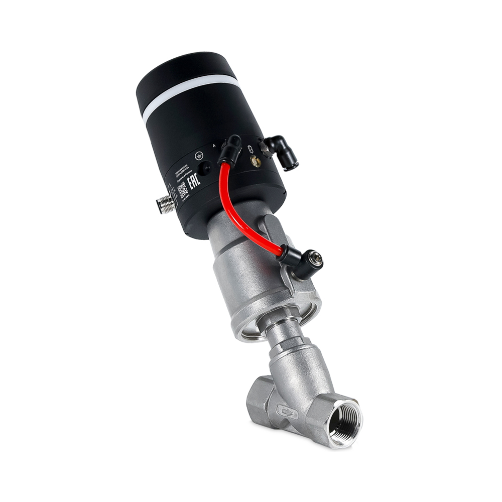 ASV-T-050-AL080-POS-V1A Клапан запорно-регулирующий с позиционером, G2, резьба