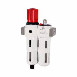ATU-FRL-M-12 Блок подготовки воздуха: фильтр-регулятор+лубрикатор, G1/2"