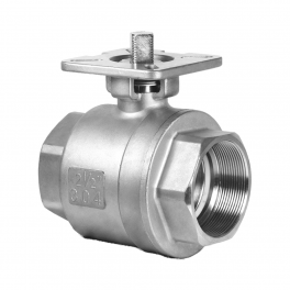 BAV-S304-2P-T-080 Клапан шаровой, нерж., G 3'' (80мм), 2/2