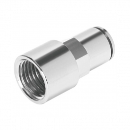 SPCF06-03S1G Штуцер прямой нерж внутренняя G3/8 6мм